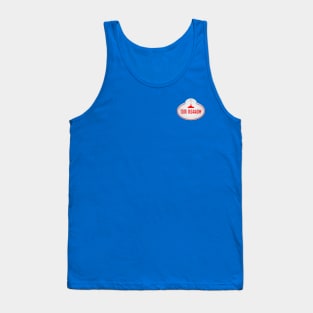 Tom Morrow Name Tag Tank Top